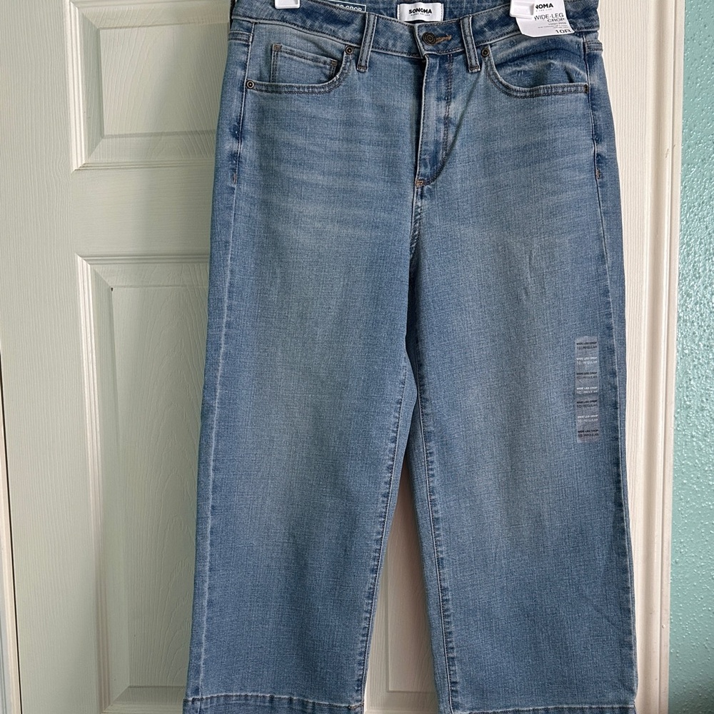 Sonoma Light Blue Ankle Jeans